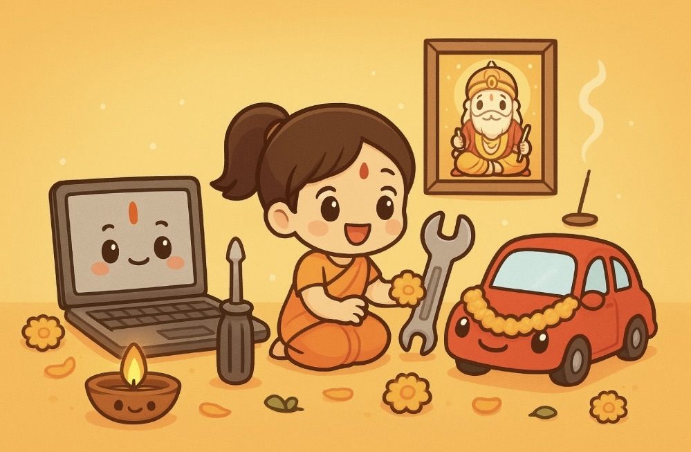 Vishwakarma Puja Prep &&nbsp;How-To